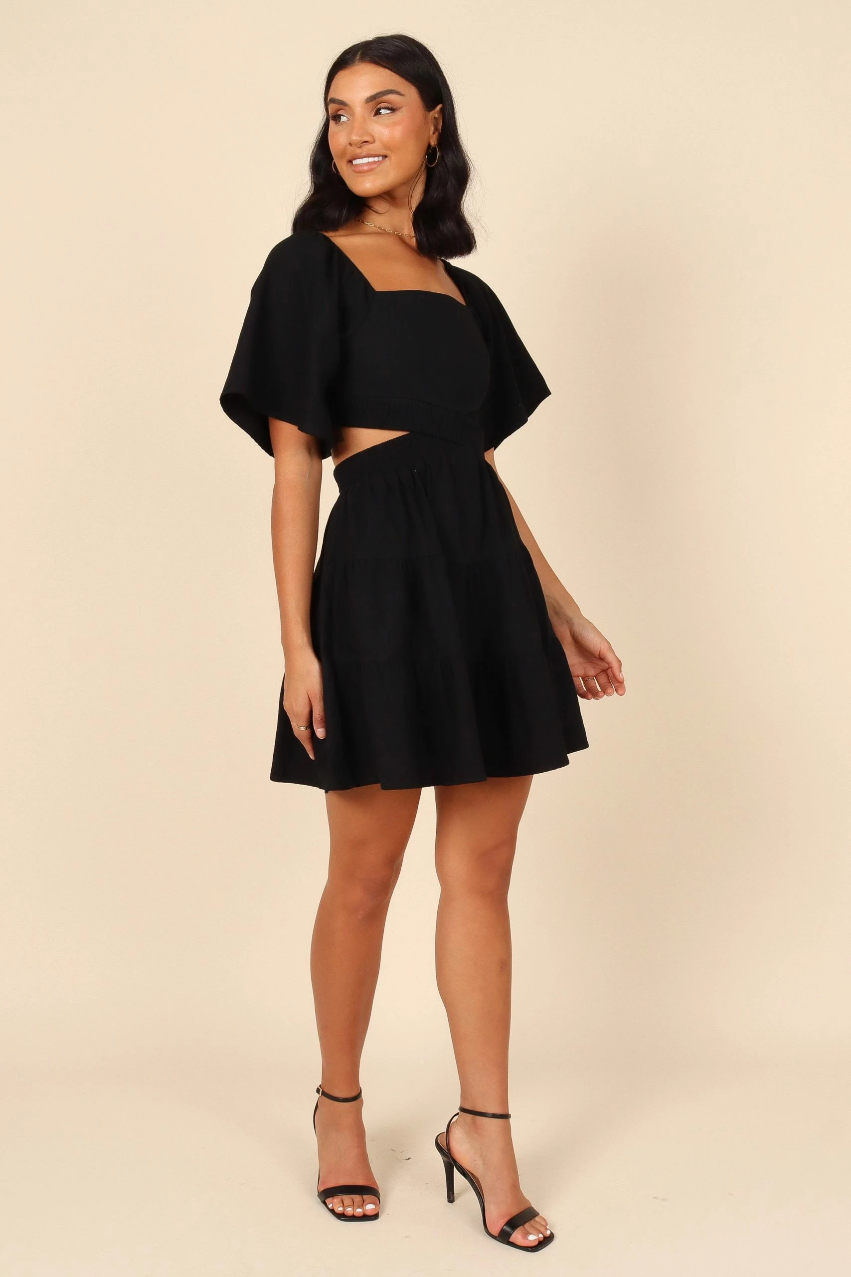 Jordyn Cut Out Mini Dress - Black 6 Jordyn Cut Out Mini Dress - Black - Image 6