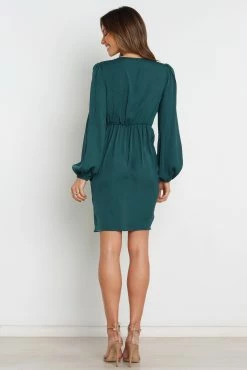 Kataleya Dress - Emerald -Dress Shop petal and pup usa dresses kataleya dress emerald 29996032884913