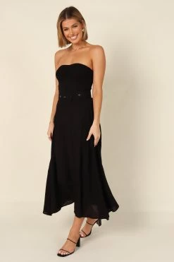 Kate Belted Dress - Black -Dress Shop petal and pup usa dresses kate belted dress black 32146901303473