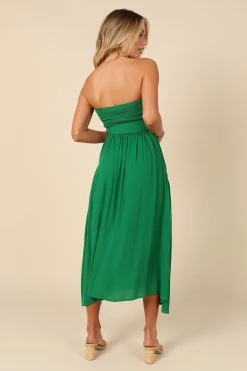 Kate Belted Dress - Green -Dress Shop petal and pup usa dresses kate belted dress green 32146905137329