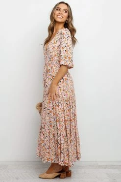 Kelda Dress - Beige -Dress Shop petal and pup usa dresses kelda dress beige 23296278593713