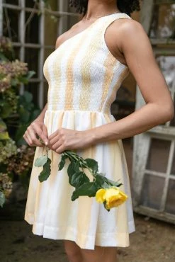 Kelsie Dress - Yellow -Dress Shop petal and pup usa dresses kelsie dress yellow 32080663347377