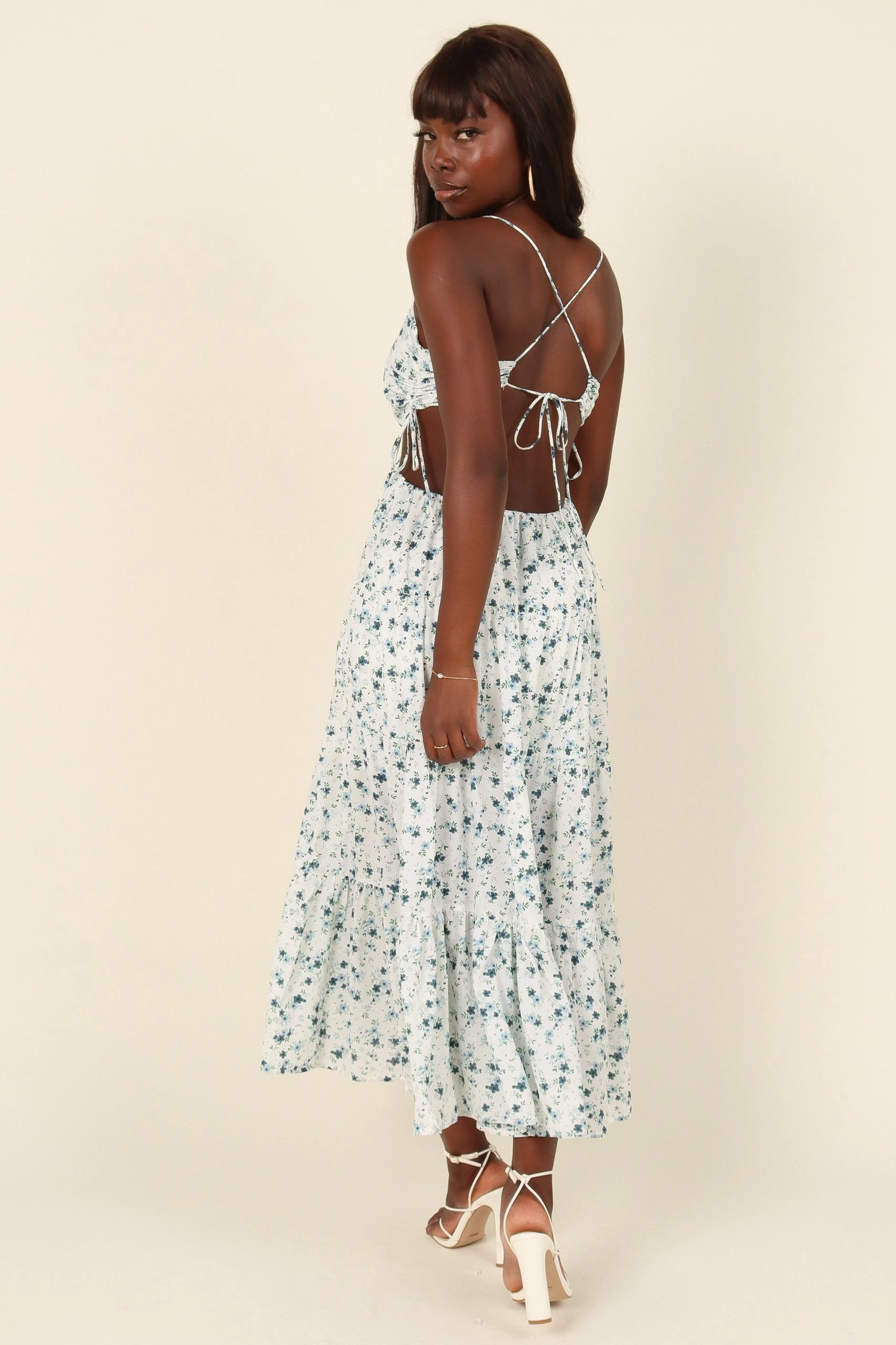 Kristle Dress - Blue 3 Kristle Dress - Blue - Image 3