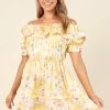 Kylin Dress - Yellow