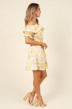 Kylin Dress - Yellow -Dress Shop petal and pup usa dresses kylin dress yellow 32077211664561