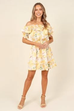 Kylin Dress - Yellow -Dress Shop petal and pup usa dresses kylin dress yellow 32077211762865
