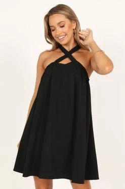 Lara Mini Dress - Black -Dress Shop petal and pup usa dresses lara mini dress black 33485978566833