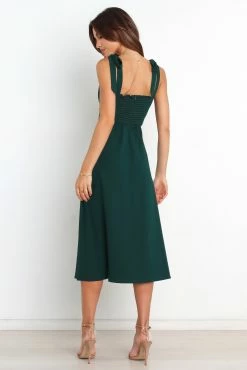 Laurel Dress - Emerald -Dress Shop petal and pup usa dresses laurel dress emerald 31526855147697