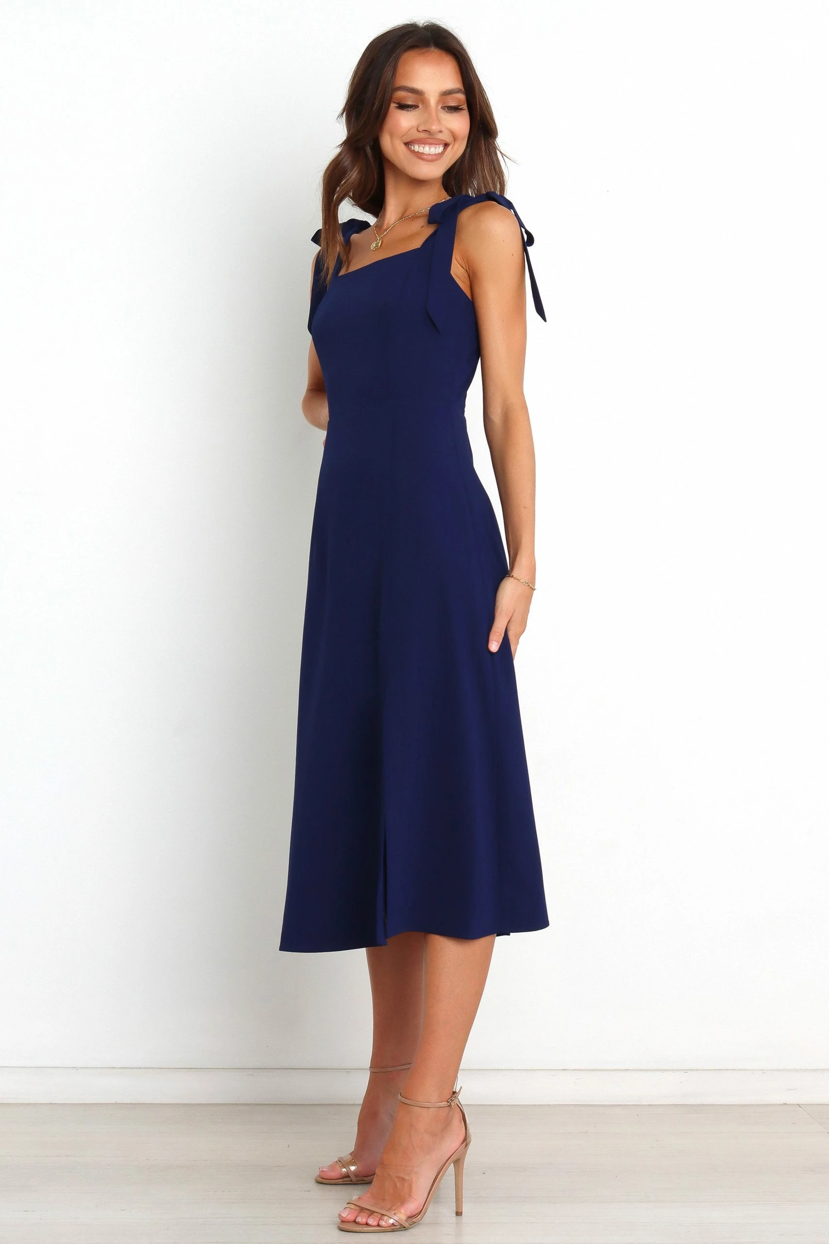 Laurel Dress - Navy 3 Laurel Dress - Navy - Image 3