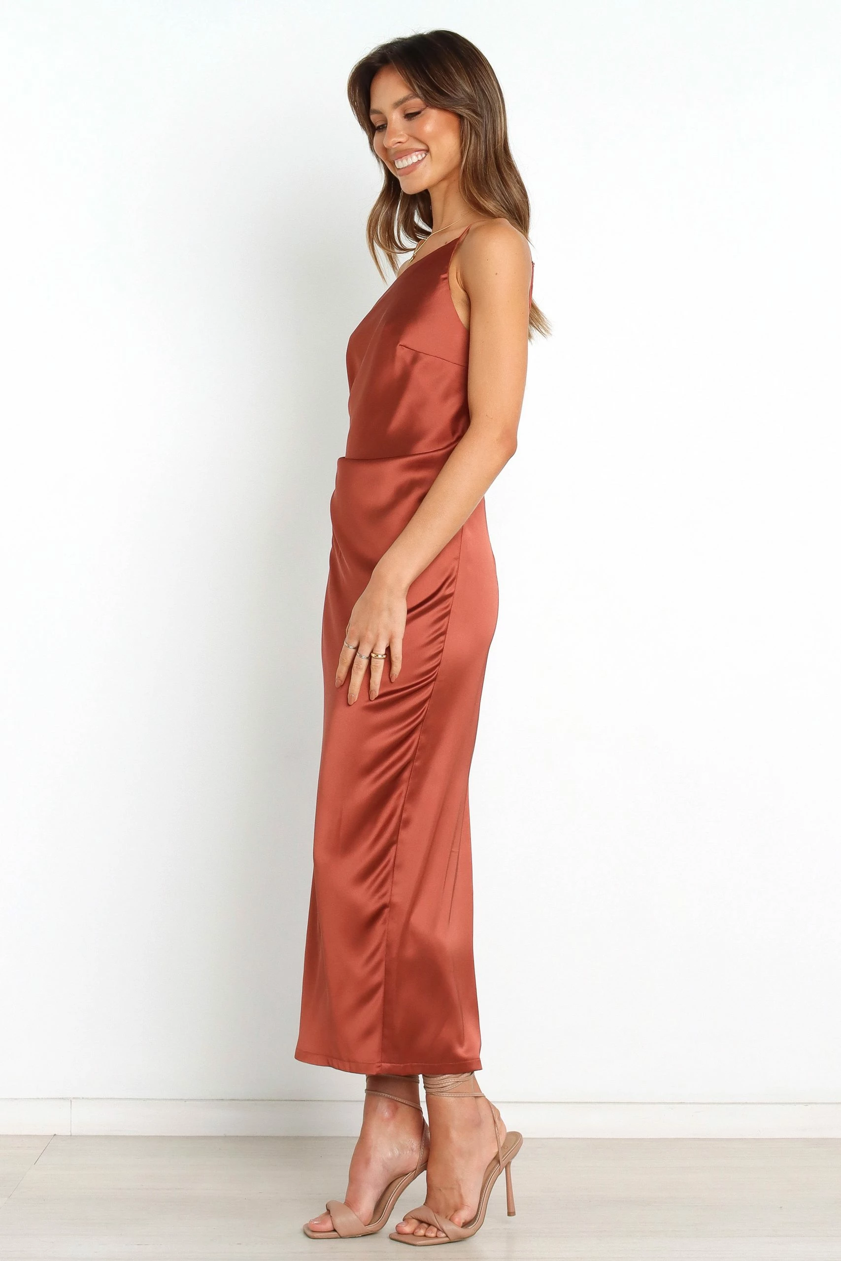 Luella Dress - Rust 4 Luella Dress - Rust - Image 4