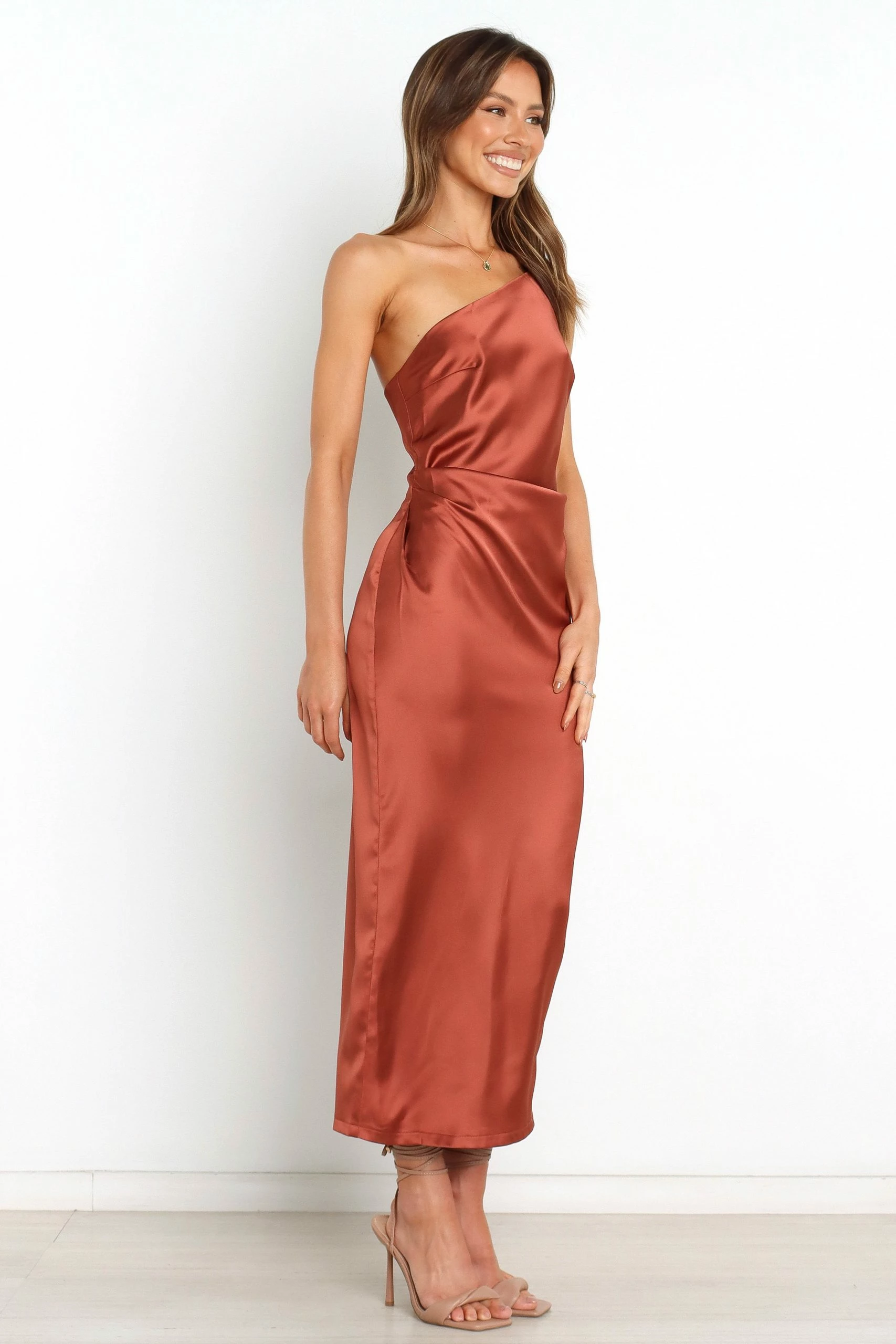 Luella Dress - Rust 6 Luella Dress - Rust - Image 6