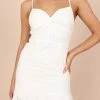 Lulani Eyelet Frill Mini Dress - White