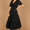Madelyn Tiered Maxi Dress - Black