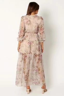 Maria Long Sleeve Maxi Dress - Cream 12 Maria Long Sleeve Maxi Dress - Cream -Dress Shop petal and pup usa dresses maria long sleeve maxi dress cream 34011642298545