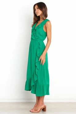 Mariska Dress - Green -Dress Shop petal and pup usa dresses mariska dress green 31864662950065