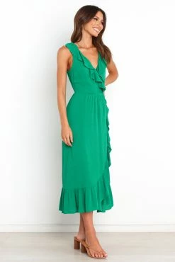 Mariska Dress - Green -Dress Shop petal and pup usa dresses mariska dress green 31864663081137