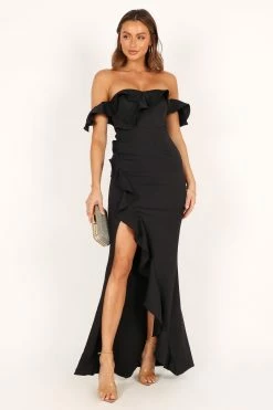 Merva Maxi Dress - Black