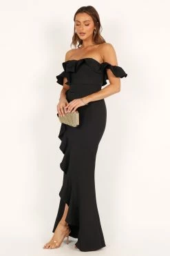 Merva Maxi Dress - Black -Dress Shop petal and pup usa dresses merva maxi dress black 33526116090033