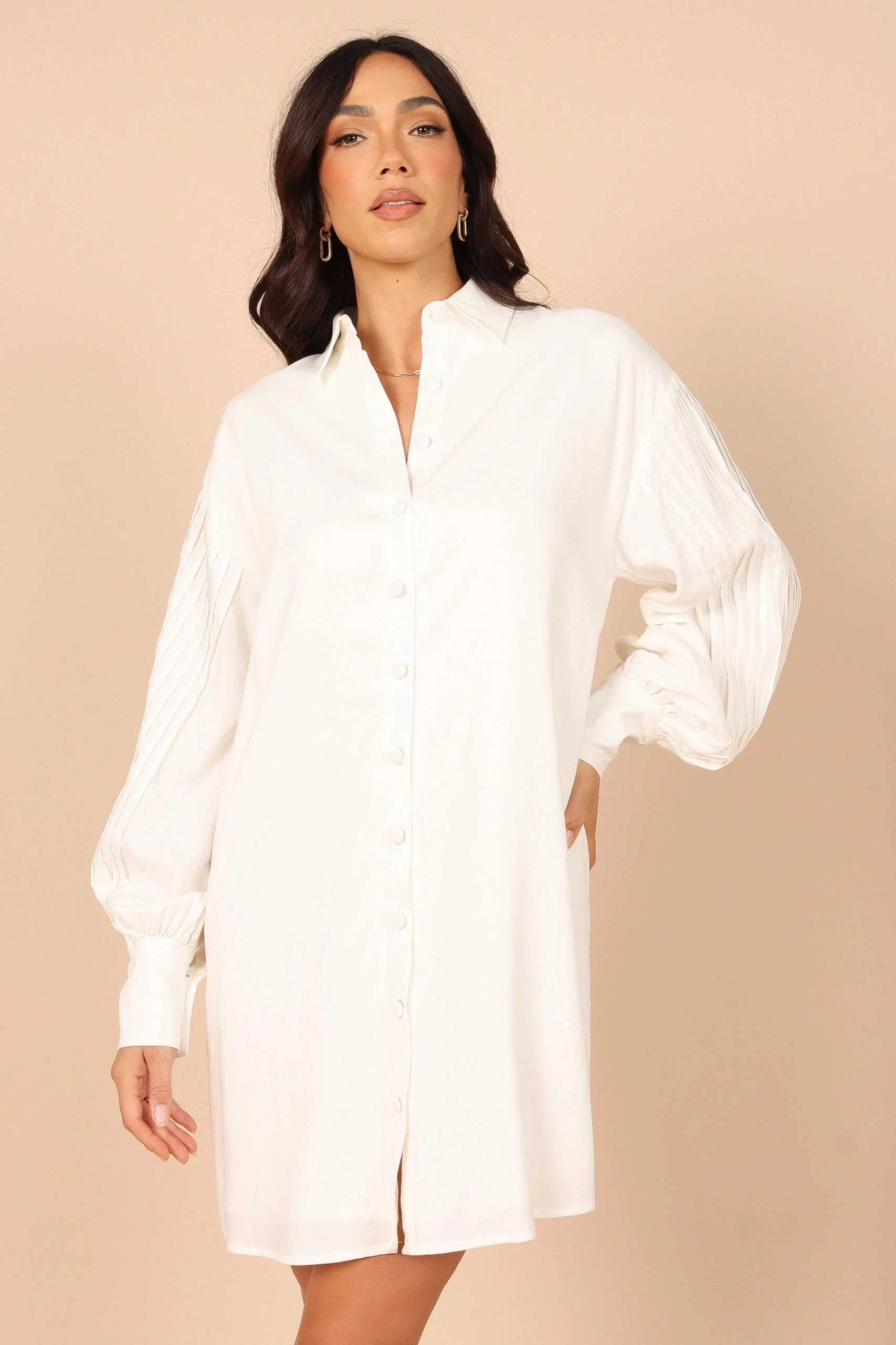 Mia Dress - White 1 Mia Dress - White