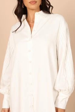 Mia Dress - White 9 Mia Dress - White -Dress Shop petal and pup usa dresses mia dress white 32317549969585