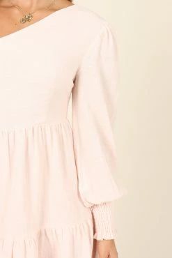Milani Dress - Dusty Pink -Dress Shop petal and pup usa dresses milani dress dusty pink 31923377766577