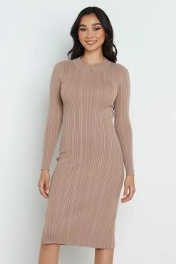 Milleri Dress - Tan -Dress Shop petal and pup usa dresses milleri dress tan us transfer don t put online 30015853985969
