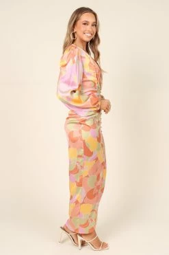 Mindy Dress - Sage Multi -Dress Shop petal and pup usa dresses mindy dress sage multi 32042059006129