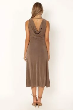 Minia Midi Dress - Wood -Dress Shop petal and pup usa dresses minia midi dress wood 34024226422961