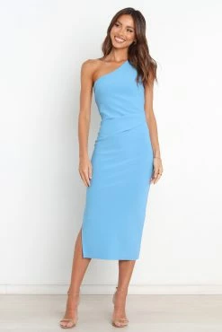Nadene Dress - Blue -Dress Shop petal and pup usa dresses nadene dress blue 31719591510193
