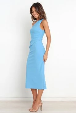 Nadene Dress - Blue -Dress Shop petal and pup usa dresses nadene dress blue 31719591542961