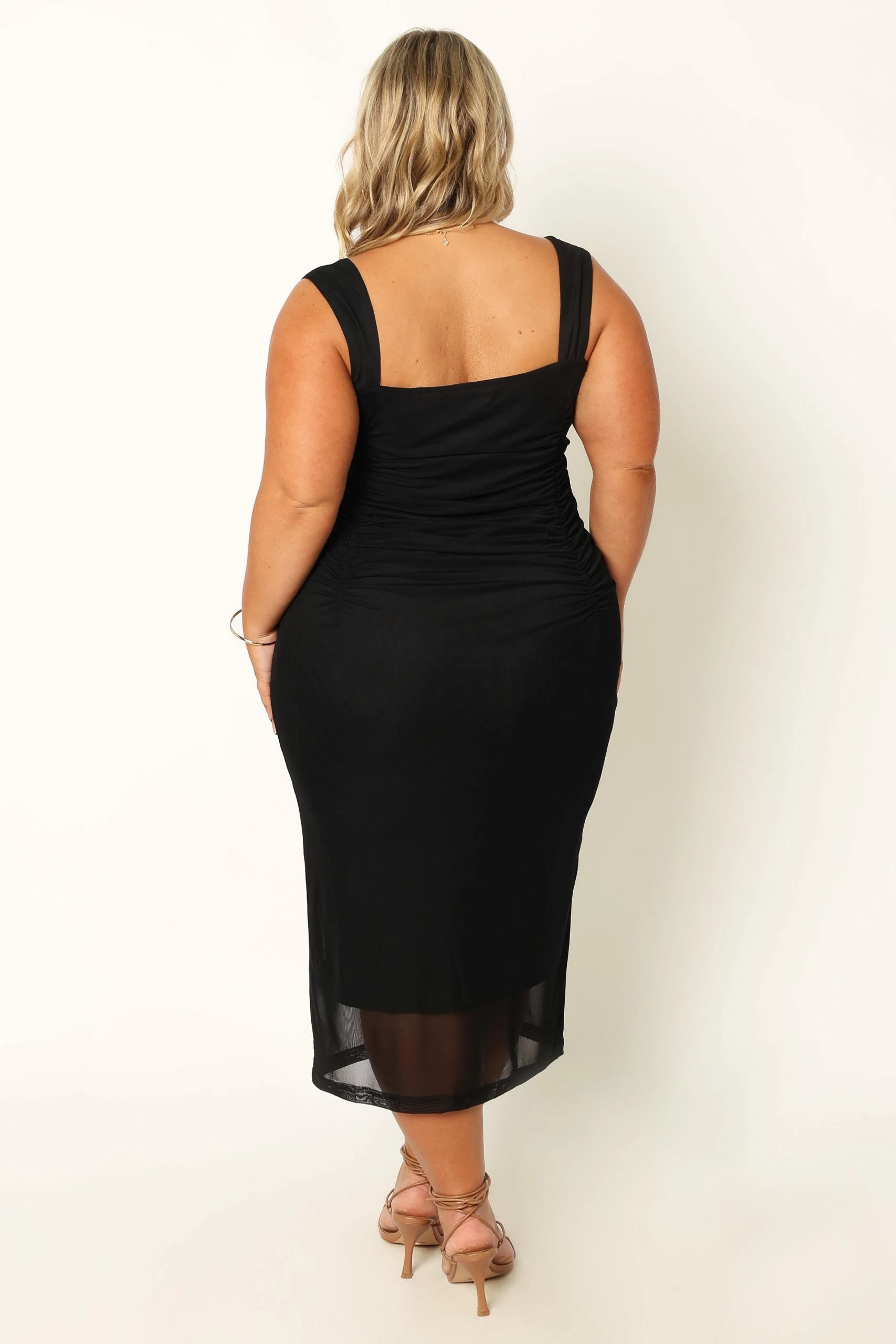 Naomi Midi Dress - Black 11 Naomi Midi Dress - Black - Image 11