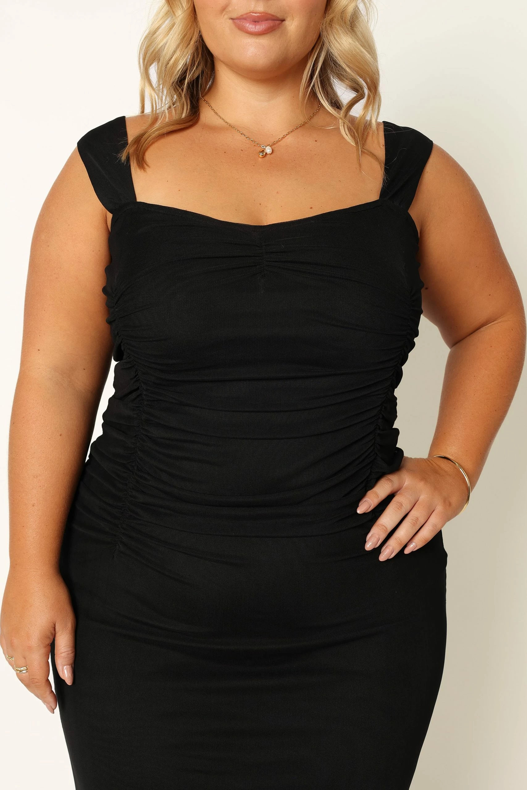 Naomi Midi Dress - Black 13 Naomi Midi Dress - Black - Image 13