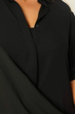 Niky Long Sleeve Mini Dress - Black -Dress Shop petal and pup usa dresses niky long sleeve mini dress black 33968176758961 1