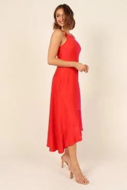Nitara Dress - Red -Dress Shop petal and pup usa dresses nitara dress red 31864669339825