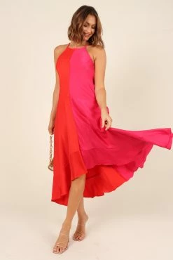 Nitara Dress - Red -Dress Shop petal and pup usa dresses nitara dress red 31864669372593