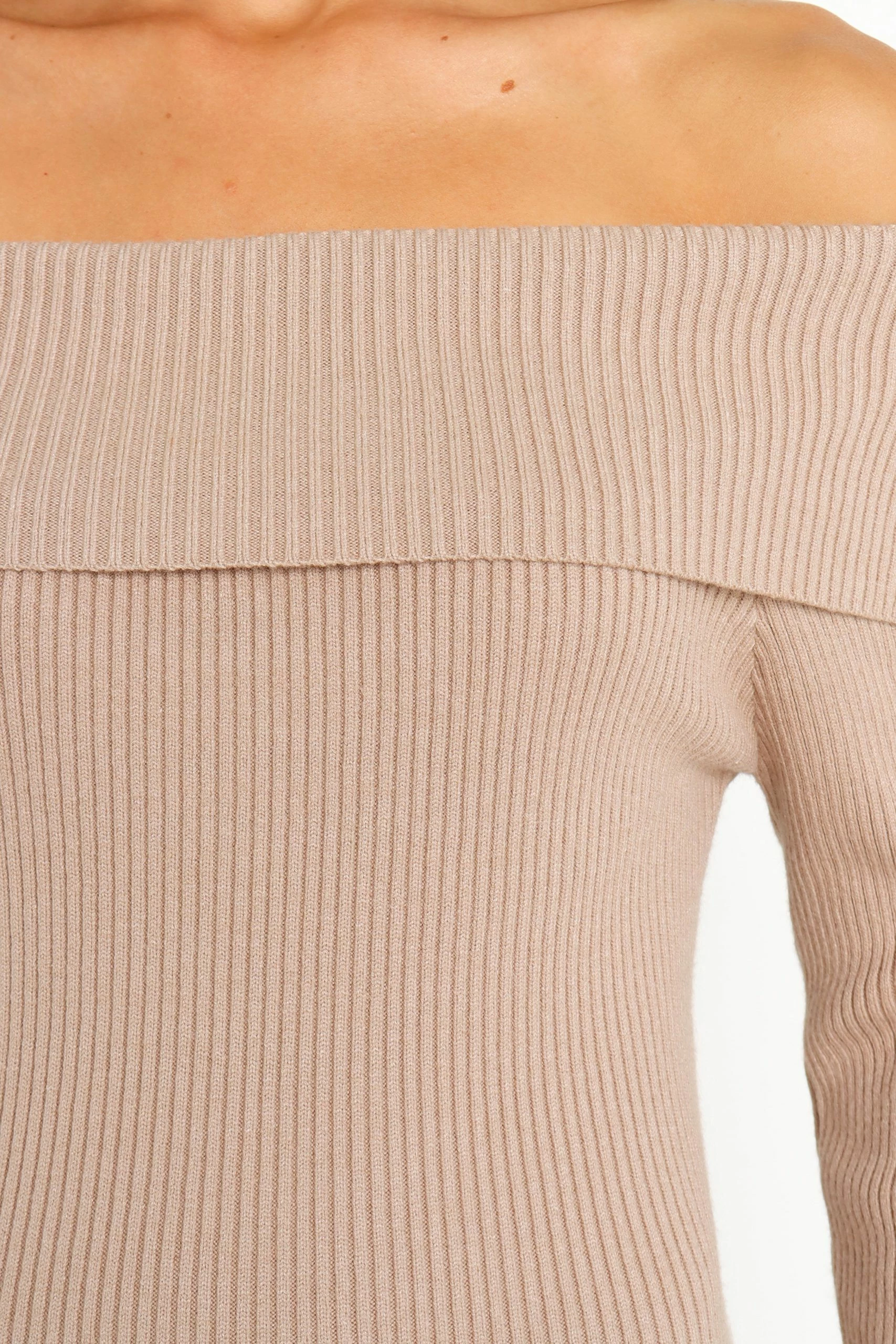 Oldo Dress - Beige 8 Oldo Dress - Beige - Image 8