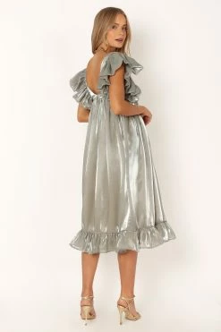 Oro Midi Dress - Olive -Dress Shop petal and pup usa dresses oro midi dress olive 33928698396849