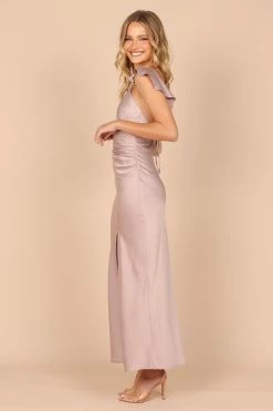 Peony Frill Cap Sleeve Maxi Dress - Lilac 13 Peony Frill Cap Sleeve Maxi Dress - Lilac -Dress Shop petal and pup usa dresses peony frill cap sleeve maxi dress lilac 32390895796401