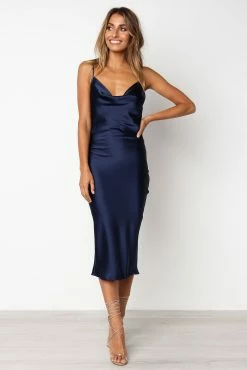 Persia Dress - Navy -Dress Shop petal and pup usa dresses persia dress navy 22728528298161