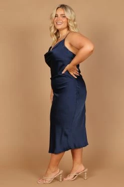 Persia Dress - Navy -Dress Shop petal and pup usa dresses persia dress navy 32407427907761