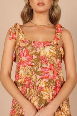 Pissaro Bow Sleeve Maxi Dress - Floral 11 Pissaro Bow Sleeve Maxi Dress - Floral -Dress Shop petal and pup usa dresses pissaro bow sleeve maxi dress floral 32265142599857