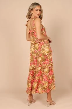 Pissaro Bow Sleeve Maxi Dress - Floral 12 Pissaro Bow Sleeve Maxi Dress - Floral -Dress Shop petal and pup usa dresses pissaro bow sleeve maxi dress floral 32265142632625