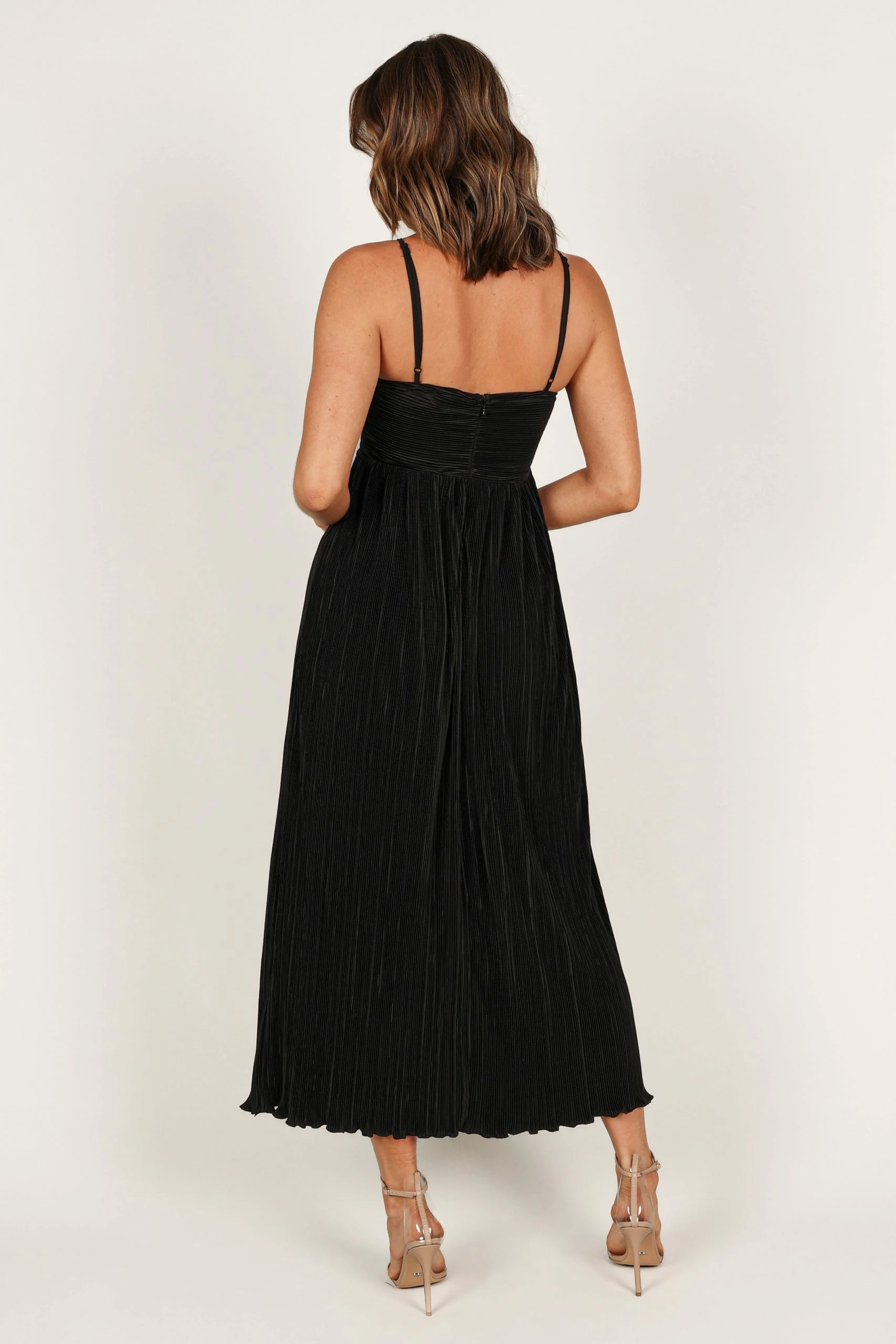 Polly Halterneck Maxi Dress - Black 7 Polly Halterneck Maxi Dress - Black - Image 7