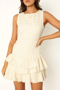 Preston Tiered Mini Dress - Ivory 11 Preston Tiered Mini Dress - Ivory -Dress Shop petal and pup usa dresses preston tiered mini dress ivory 33935880814769