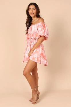 Priscilla Dress - Apricot -Dress Shop petal and pup usa dresses priscilla dress apricot 32314837500081