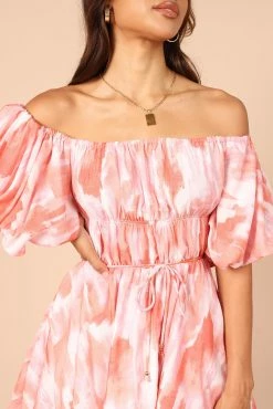 Priscilla Dress - Apricot -Dress Shop petal and pup usa dresses priscilla dress apricot 32314837598385