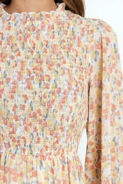 Rachael Dress - Yellow -Dress Shop petal and pup usa dresses rachael dress yellow 29970095177905