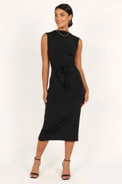Reeves Midi Dress - Black