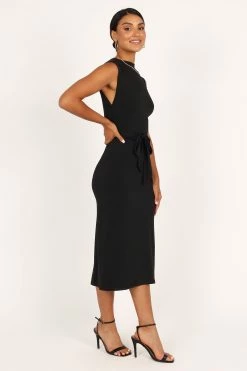 Reeves Midi Dress - Black -Dress Shop petal and pup usa dresses reeves midi dress black 33446667387057
