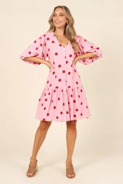 Regina Dress - Pink
